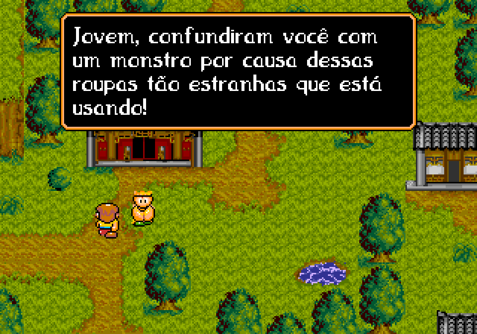 Legend of Wukong em português: “Jovem, confundiram você com um monstro por causa dessas roupas tão estranhas que está usando!”
